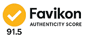 Favikon authenticity score 91.5